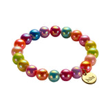 Armband BIBA - Goudkleurig Multicolor (hard)