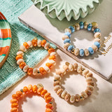 Armband BIBA - Goudkleurig Beige