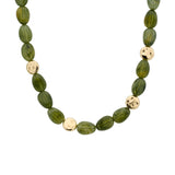 Ketting BIBA - Goudkleur (olijf) Groen
