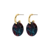 Oorbellen BIBA - Goudkleur Multicolor