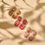 Oorbellen BIBA - Goudkleur Beige