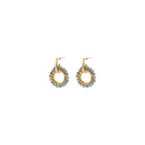 Oorbellen BIBA - Goudkleur Grijs