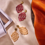 Oorbellen BIBA - Goudkleur Beige