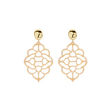 Oorbellen BIBA - Goudkleur Beige