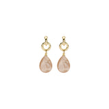 Oorbellen BIBA - Goudkleur Beige