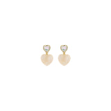 Oorbellen BIBA - Goudkleurig Beige