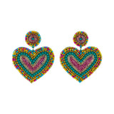 Oorbellen BIBA - Goudkleurig Multicolor