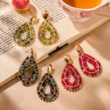 Oorbellen BIBA - Goudkleurig Multicolor