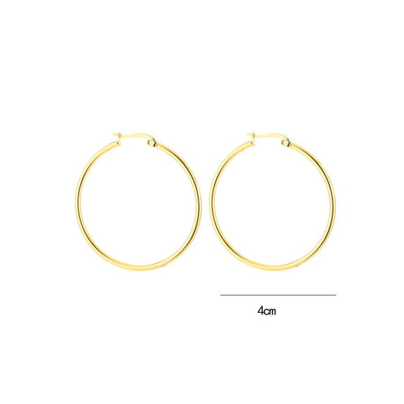 Oorbellen Topoorbellen - Oorring Klassiek Hoops