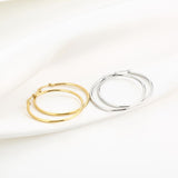 Oorbellen Topoorbellen - Oorring Klassiek Hoops