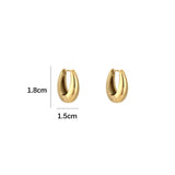 Oorbellen - Oorring  Goudkleur