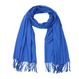 Sjaal Langwerpig Kobalt Blauw (70 + 180cm)