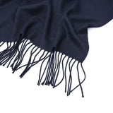 Sjaal Langwerpig Navy (donker blauw) (70 + 180cm)