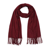Sjaal Langwerpig Bordeaux (70 + 180cm)