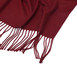 Sjaal Langwerpig Bordeaux (70 + 180cm)