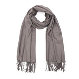 Sjaal Langwerpig Kahki (taupe) (70 + 180cm)