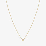 Ketting Liet & Joliet- Goudkleur 41 cm Stainless Steel plus zirkonia
