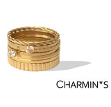 Ring Charmin's - Gold 'SNAKE'