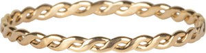 Charmin's - Gold 'CURVY TINY CHAIN STEEL'