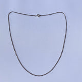 Ketting Zilver Gedonkerd 2,1 mm (meer lengtes)