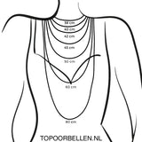 Ketting Zilver Gourmet 60 CM (meer diktes)