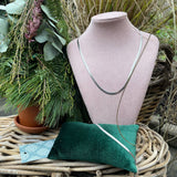 Ketting Essentialistics - Zilverkleur Basis Plat Edelstaal